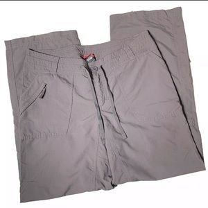 The North Face Hiking Pants Gray Size 10 Short